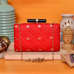 Party Ethnic Embroidery Clutch