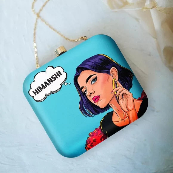 Customized Pop Art Clutches