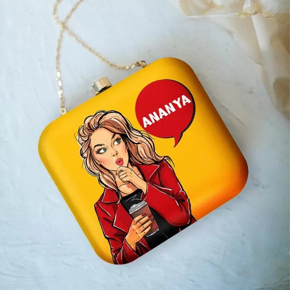 Customized Pop Art Clutches
