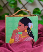 Traditional Beauty SuitcaseStyle Clutch
