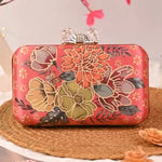ROSA PINK Embroidery Highlight Clutch