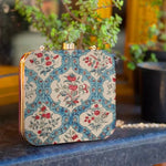 Kalamkari Pattern Printed Clutch