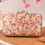 Blossom Embroidery Highlight Clutch