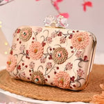 Blossom Embroidery Highlight Clutch