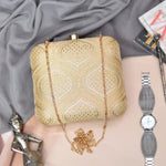 Embellished Embroidery Clutch