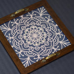Floral Tray and Coasters