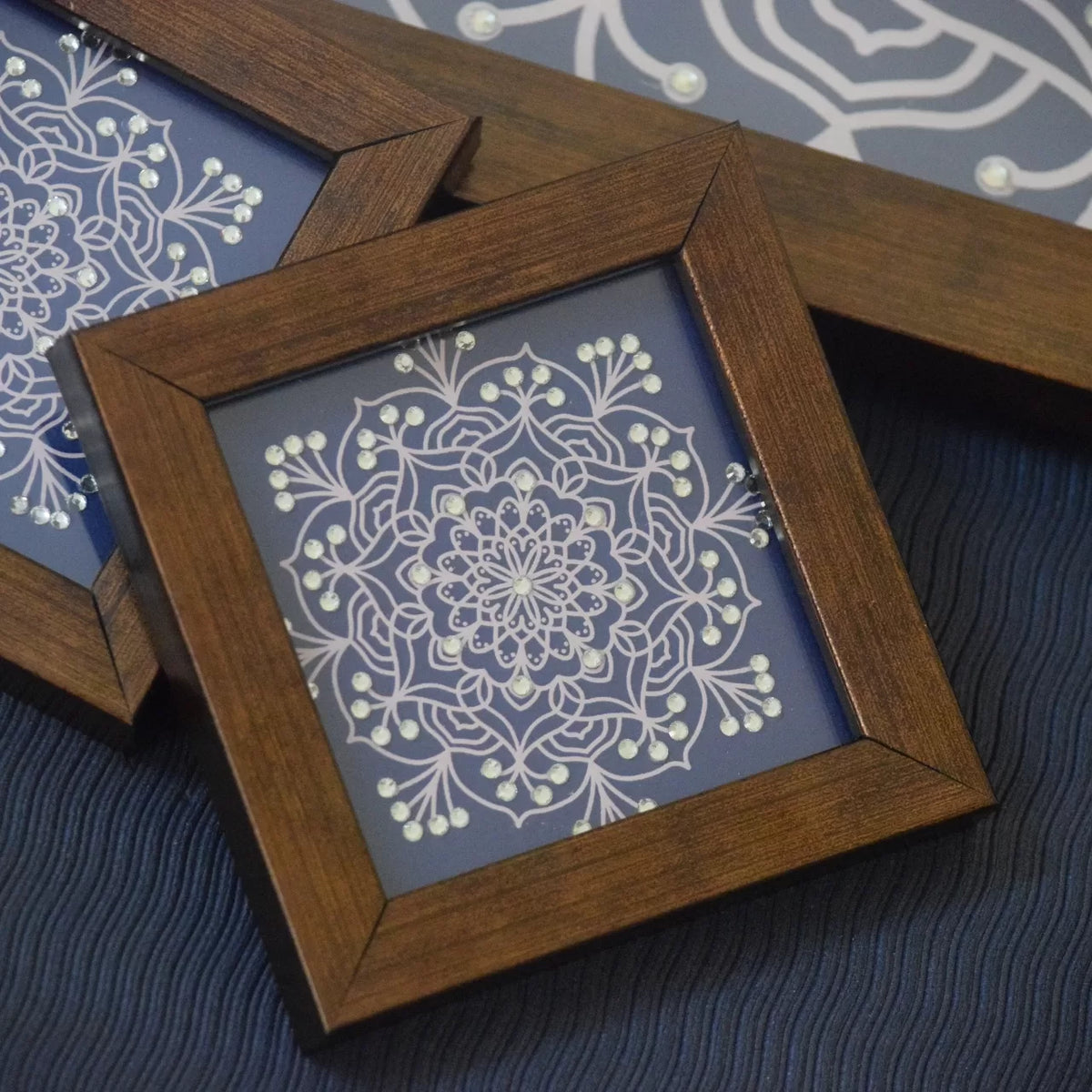 Floral Tray and Coasters