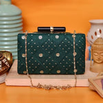 Party Ethnic Embroidery Clutch