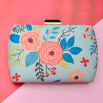 Floral Rectangular Printed Clutch
