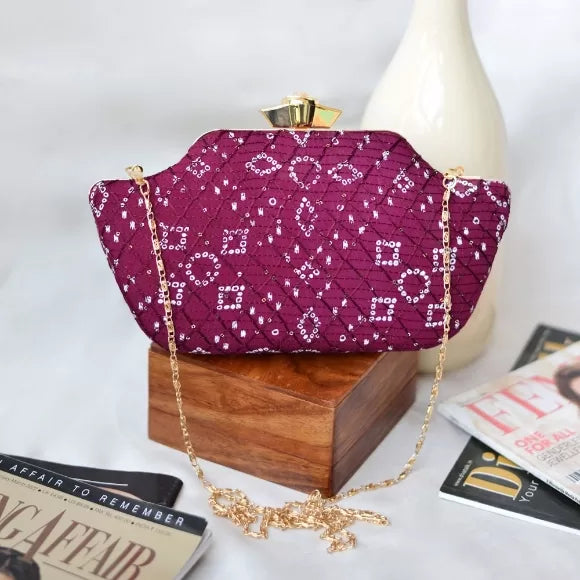 Designer Ethnic Embroidery Clutch