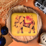 Elephant Themed Printed Clutch