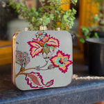 Kalamkari Pattern Printed Clutch