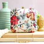Jingle Bells Printed Clutch