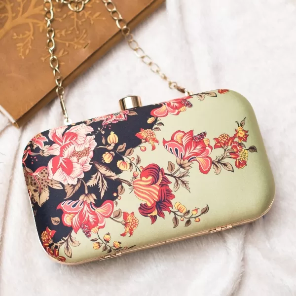 Meadow Charm Rectangular Clutch