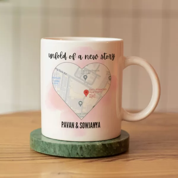 Personalized Location Coffee Mug