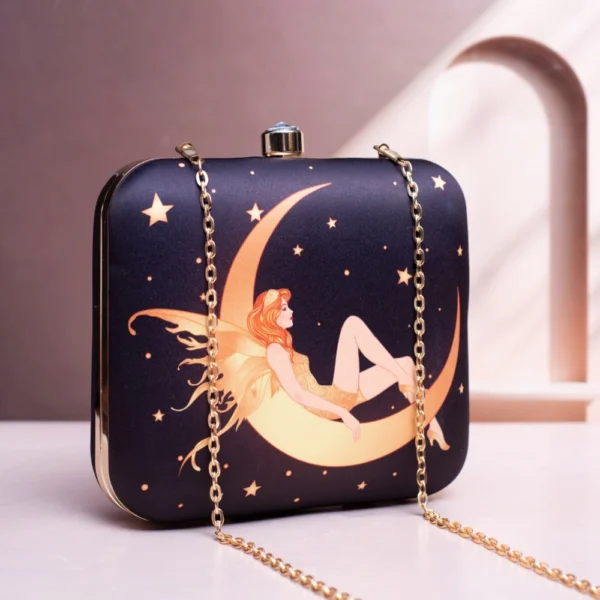 Moonlit Fairy Charm Clutch