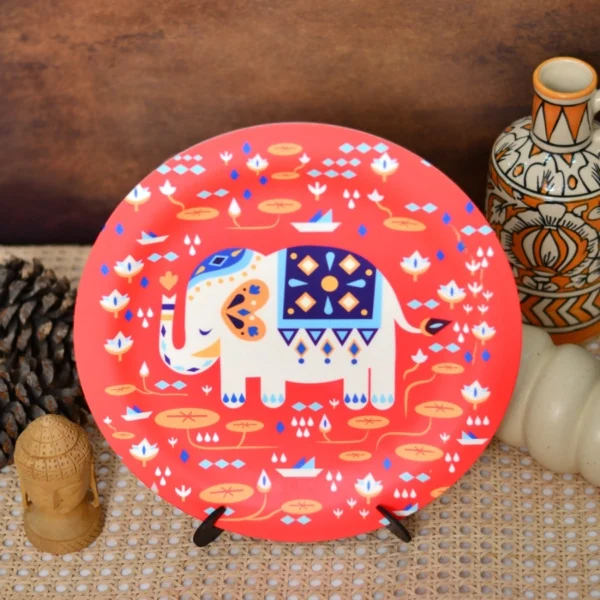 Art Printed WallDecor Plates Stand