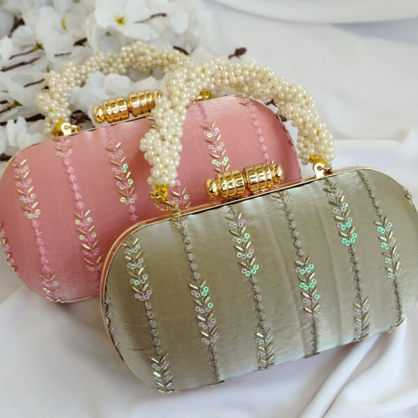 Elegant Fabric Designer Clutch