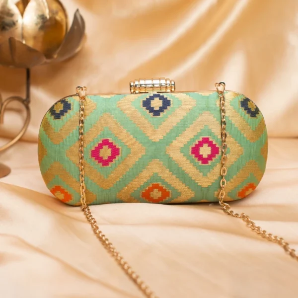 Golden Mirage Clutch 1