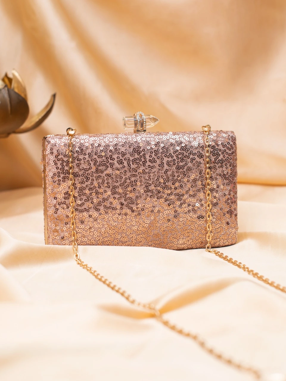 Radiance Sequin Clutch Rose gold Radiance Sequin Clutch Rose gold